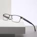 Eyglajdd 4 Pairs Men's Metal Rectangle Reading Glasses - Spring Hinge Bronze 3.5x Magnification - Stylish & Comfortable - Buy Online on GoSupps.com