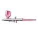 wemee Portable Single Action Airbrush 0.3mm Nozzles Airbrush Pen for Model Cake Nail Car Painting Beauty Inkjet Easy Install -Pink