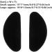 Agoky Adhesive Nose Pads - 10/12/20 Pairs Anti-Slip Silicone Eyeglass Pads for Glasses & Sunglasses - Black H - Buy Online on GoSupps.com