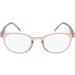 Silac-Pink Cristal 7402 Women's Reading Glasses - Light Comfortable & Durable - Diopter +3.50 - Stylish Transparent Pink Frame - Buy Online on GoSupps.com
