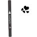 Eyeliner Stamp 2 in 1 Double-Head Waterproof Liquid Eyeliner Pen Make-Up Tool Black Heart Liquid Eyeliner - Buy Online on GoSupps.com