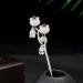 HangErFeng Hair Stick Silver Bell Orchid Flower Hairpin Chinese Costume Antique Hair Decoration 607 - Buy Online on GoSupps.com