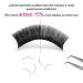 Ultra-Pure Black Flat Mix Length Classic Lash Extensions - Professional Salon Use (0.12C) - Buy Online on GoSupps.com