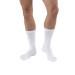 JOBST SensiFoot Diabetic Compression Socks 8-15 mmHg Crew Closed Toe White Black Navy or Brown - Choose Your Size & Color
