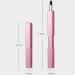 Dual End Professional Lip Brush Set - Retractable Lipstick & Concealer Applicators for Women & Girls - Pink Makeup Tool - Buy Online on GoSupps.com