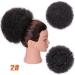 10 Inch High Puff Afro Curly Wig Ponytail | Drawstring Short Synthetic Kinky Curly Hair Bun - Shop Internationally - Buy Online on GoSupps.com