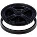 Gamma Seal Lid Black - 3 Pack: Durable and Secure Container Closure - Buy Online on GoSupps.com
