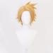 Lwiuentx MHA Cosplay Kaminari Denki Short Golden Blonde Wig | Free Wig Cap Included | International Shipping - Buy Online on GoSupps.com
