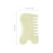 SUPVOX 1pc Gua Sha Facial Massage Tool - Jade Scraping Plate for Face & Scalp - Chinese Massage Comb - 9.0x5.5cm - Buy Online on GoSupps.com