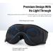 Sleep Mask with Bluetooth Headphones - 3D Blackout Eye Patches | Ultra-Thin Stereo Speakers & White Noise for Side/Back Sleepers | Perfect Travel Gift for Women & Men - Buy Online on GoSupps.com