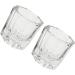 Manicure Bowl 2pcs Dappen Dish for Acrylic Nails Clear Glass Acrylic Nail Monomer Liquid Bowl Acrylic Powder Holder Acrylic Glass Jar Dampen Dish Liquid Cup - Buy Online on GoSupps.com