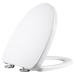Elongated Toilet Seat Slow Close Toilet Seat with Easy Clean & Adjustable Hinges Durable Urea Formaldehyde Toilet Seat Elongated Little Surprise