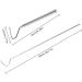 Youding Snake Tongs Professional Snake Pole | Snake Trap Maintain A Safer Distance Reptiles Catching Tool Length 6.30-26.78in for Catching Playing Snakes - Buy Online on GoSupps.com