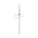 MaryCarrie Efile Nail Drill Bits Ceramic Small Cone Shape Bits  Cuticle Clean Drill Bit  3/32 Inch Shank Size  Acrylic Nails Gel Remover  White (Medium Grit)