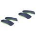 Healvian 2 Pairs Heel Inserts for Women Arch Supports Shoe Insoles Women Arch Support Insoles for Women Disposable Insole Running Insoles Men Orthotic Insoles Arch of Foot Women's