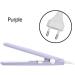 2-in-1 Hair Straightener & Curler - Mini Electric Ceramic Tourmaline Flat Iron for Smooth Hair | International Shipping - Buy Online on GoSupps.com