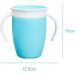 Munchkin Miracle 360 6+ Month 7oz Baby Sippy Cups (2-Pack) Free Flow Beaker for Toddlers Trainer Cup BPA-Free Spill-Free  - Buy Online on GoSupps.com