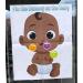 Pin The Pacifier Baby Shower Game - 24 Stickers, Large Poster & Blindfold Set - Buy Online on GoSupps.com