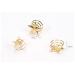 Solustre 10pcs Vintage Wedding Hair Star Clips - Decorative Spiral Hair Accessories for Brides & Girls - Golden Hair Needles - Buy Online on GoSupps.com