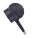 OHPHCALL 1pc Silicone Nozzle Spray Hair Gel Durable Sprayer Fiber Spray Nozzle Fiber Tools Plastic Abs Black