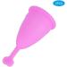 Buy Reusable Silicone Menstrual Cup - 2 Pieces Purple | Women's Hygiene Accessories - Buy Online on GoSupps.com