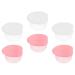 FRCOLOR 6pcs Silicone Lip Brush Cover Silicone Paint Brush Lip Masks Applicator Silicone Brush Covers Silicone Lip Scrubber Protector Makeup Brush Travel Lipstick 1.5x1cm As Shown 1