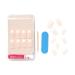 KISS Salon Acrylic Nude 28 Nails (KAN03) - 28 Count Pack - Long-Lasting Artificial Nails - Buy Online on GoSupps.com