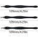 3-Piece Cuticle Trimmer Set for Nail Art - Black Cuticle Remover and Pusher Tools - Buy Online on GoSupps.com