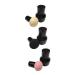 Didiseaon 6sets Mushroom Head Puff Foundation Blending Sponges Girl Makeup Pad Foundation Puff Hand Brush Soft Bristles Makeup Foundation Hydrophilic Polyurethane Cosmetic