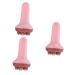 Beavorty 3 pieces Massage Roller Body Derma Roller Body Roller Body Roller Massage device Riffled Derma Roller Stahlperlen Massage devices Pearl Massage devices Roll massage devices 14.5x7.5cmx3PCs Rosax3st