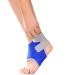 1 Pair Girls Boys Ankle Support Brace Compression Neoprene Ankle Strap Foot Wrap Protector for Strains Sprains Arthritis Ankle Pain Relief Sports Exercises Rugby Football Skiing Cycling Running Blue EU 30-35 recommend Kids UK 1-2.5