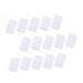 NOLITOY 100 Pcs Soap Bag Foam Net Mesh Soap Pouch Soap Saver Net Soap Sack Shower Loofah Soap Body Bar Soap Bar Soap Saver Pouch Soap Holder Bags Body Facial or Body Soap 001 White 12X9CMx2pcs Whitex2pcs