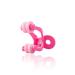 Angoily Nose Straightening Clip Nose Bridge Slimming Nose Clip Nose Shaping Tool Blow Dryer Stand Hands Double-effect Tool Cow Ears Headband Pink Double Effect Straight Clip