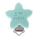 Tandou Pacifier Clip Silicone DIY Pacifier Chain Baby Teething Ring (Mint Green)