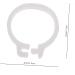 CORHAD 100 Pcs Pigeon Anklet Pigeons Identification Ring Duck Leg Number Plastic White Products 1.3X1.3CM White - Buy Online on GoSupps.com