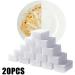 20pc Sponge Eraser Rag Wipe Household Cleaning Accessories Superfiber Melamine Cutlery Wholesale Sponge Cleaning White 20PCS - Buy Online on GoSupps.com