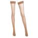 mediven Assure 15-20 mmHg Thigh w/Silicone Top-band Closed Toe - Beige Medium - Petite