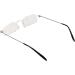 IEW 2X Unisex Flexible Frameless Reading Glasses - Light 3.00 Strength with Case | International Shipping - Buy Online on GoSupps.com