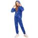 Arshiner Girls 2 Piece Hoodies Outfits Athletic Sweatpant and Sweatshirt Long Sleeve Tracksuit Clothing Sets 10-11 Years Royal Blue