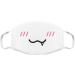 QZQ HOME Unisex Cute Anime Mouth Mask - White Kawaii Anti Dust Face Cover - Buy Online on GoSupps.com