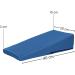 Buy ATC Handels GmbH Storage Wedge - Synthetic Leather Cover & Ether Foam Filling (40x20x10/2 cm) - Ideal for Home Use & Massage - Blue - Buy Online on GoSupps.com