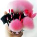 ZJchao 32 Pink Makeup Brush Set Professional Cosmetics Brushes for Foundation Blush & Eyeshadow | International Shipping Available - Buy Online on GoSupps.com