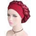 Satin Bonnet for Sleeping | Silk Hair Bonnet for Black Women | Curly Hair Protection - Buy Online on GoSupps.com