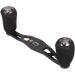 Lixada Carbon Fishing Reel Handle - Baitcasting Trolling Reel Crank Accessory | Ultralight Handle with Converter | Left/Right Compatibility - Buy Online on GoSupps.com