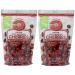 Cherry Bay Orchards - Dried Montmorency Tart Cherries - No Added Sugar - (Pack of Two 8oz Bags (1LB) -100% Domestic, Natural, Kosher Certified, Gluten-Free, and GMO Free - Packed in a Resealable Pouch 8 Ounce (Pack of 2)