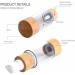 3 x 30ml Airless Pump Bottles - Empty Refillable Plastic Vacuum Emulsion Bottle Lotion Dispenser Cosmetics Vials Containers with Bamboo Pump Head for Cream Essential Oils Liquid Cleanser Shower Gel - Buy Online on GoSupps.com