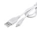3.3ft White Micro USB Charging Cable for SweetLF 3D Electric Rotary Shaver - International Shipping Available - Buy Online on GoSupps.com