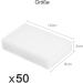 Trintion 50-Pack Melamine Magic Eraser Sponges | Powerful Water-Activated Cleaning for Dirt & Stains - Buy Online on GoSupps.com
