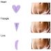 Ladies Bikini Trimmer Pubic Hair Shaver for Women Bikini Trimmer Shaver and Bikini Shaving Stencil Private Intimate Tools (Heart) - Buy Online on GoSupps.com