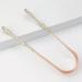 Premium Surgical Stainless Steel Tongue Scraper - Best Oral Care Tool for Adults & Kids - Easy-to-Use Rose Gold Tongue Cleaner - Buy Online on GoSupps.com